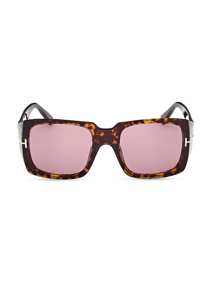 Women's Ryder 51MM Square Sunglasses - Shiny Tokyo