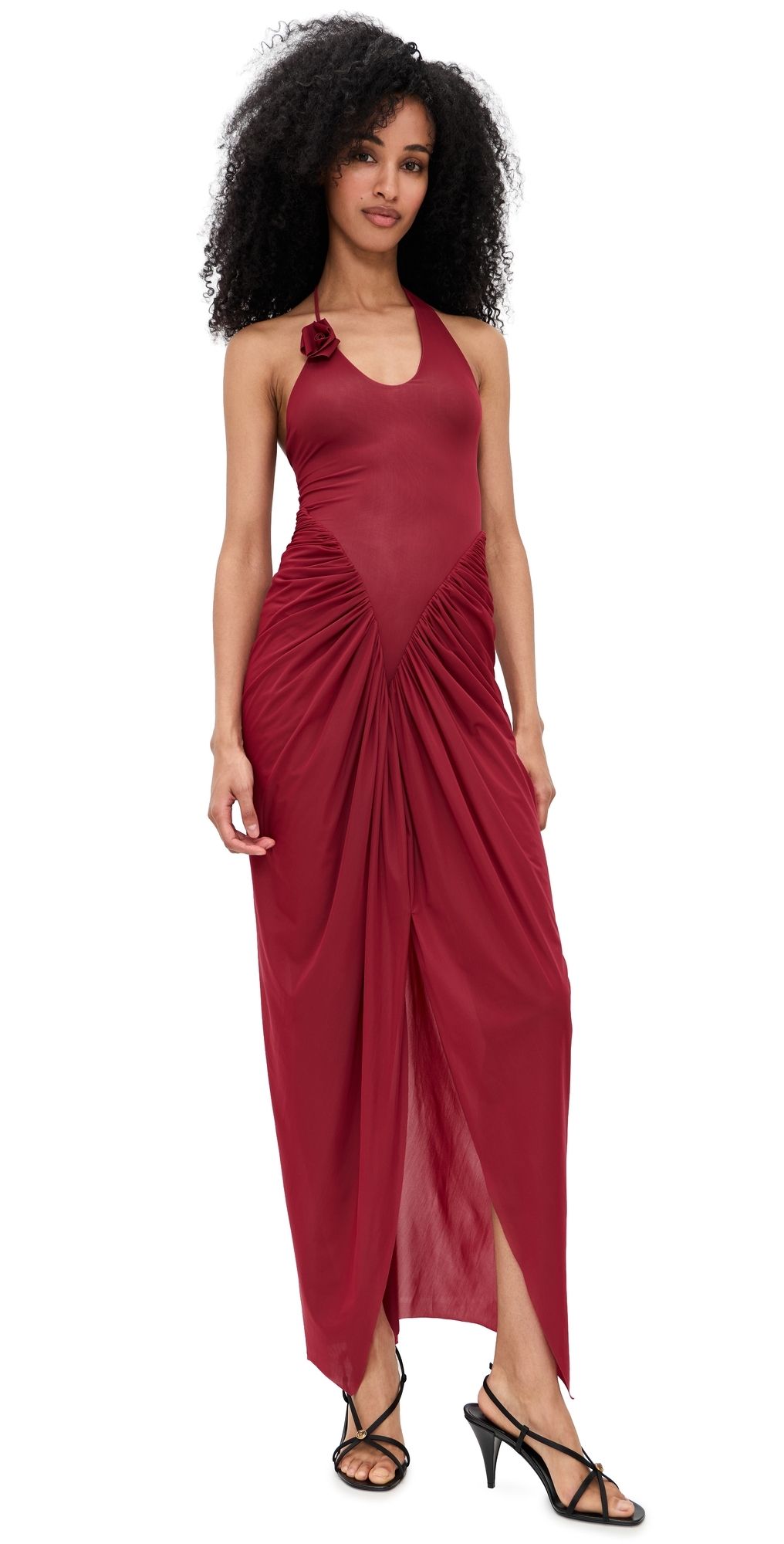 Maygel Coronel Vestalia Dress Merlot M/L