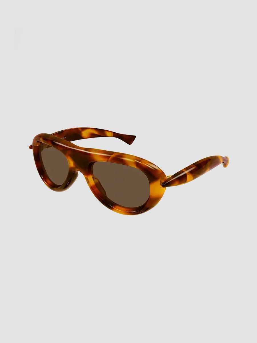 Bottega Veneta Women's Sardine 54MM Aviator Sunglasses - Havana