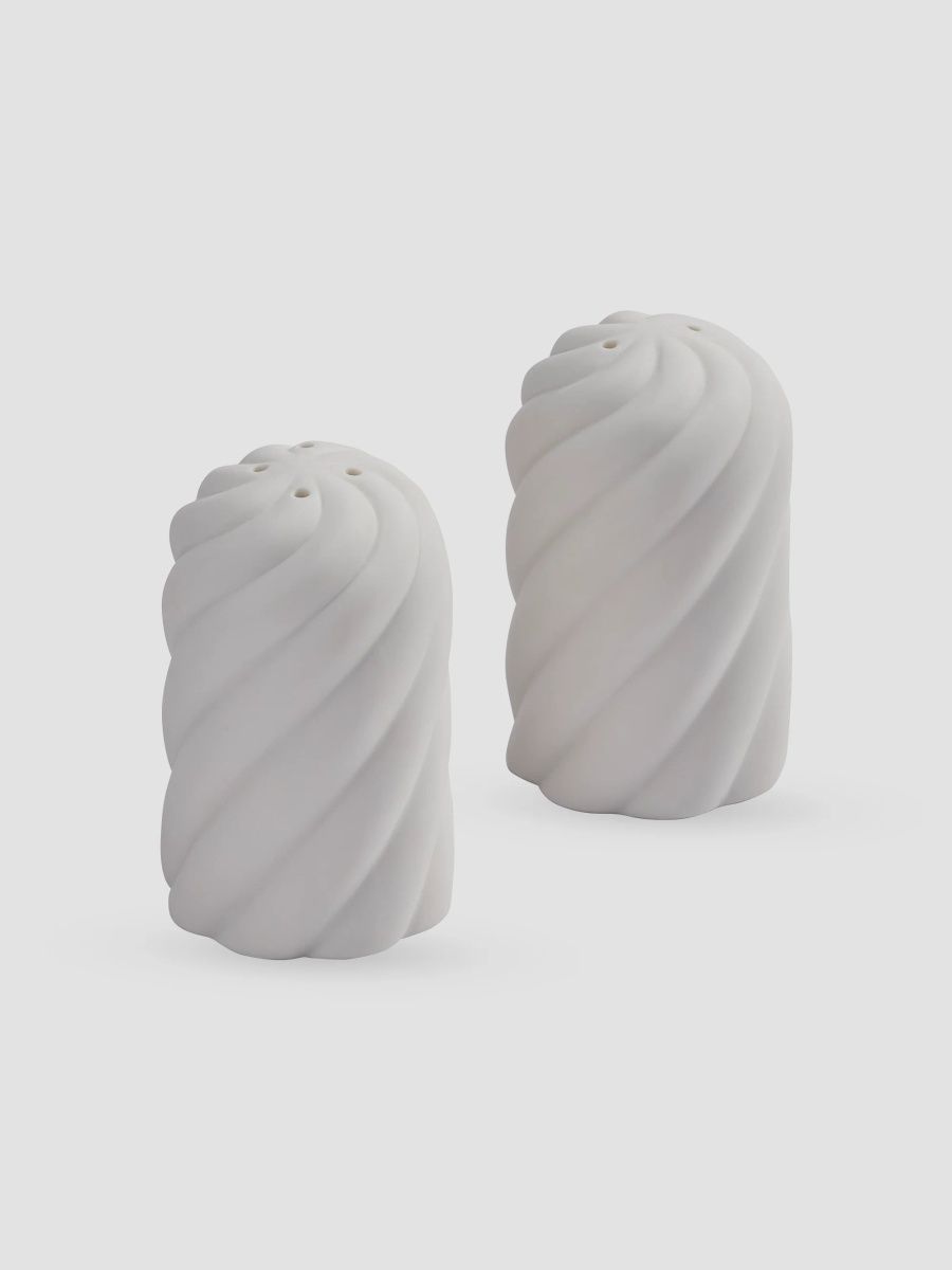 Jonathan Adler Geneva Salt & Pepper Shakers - White