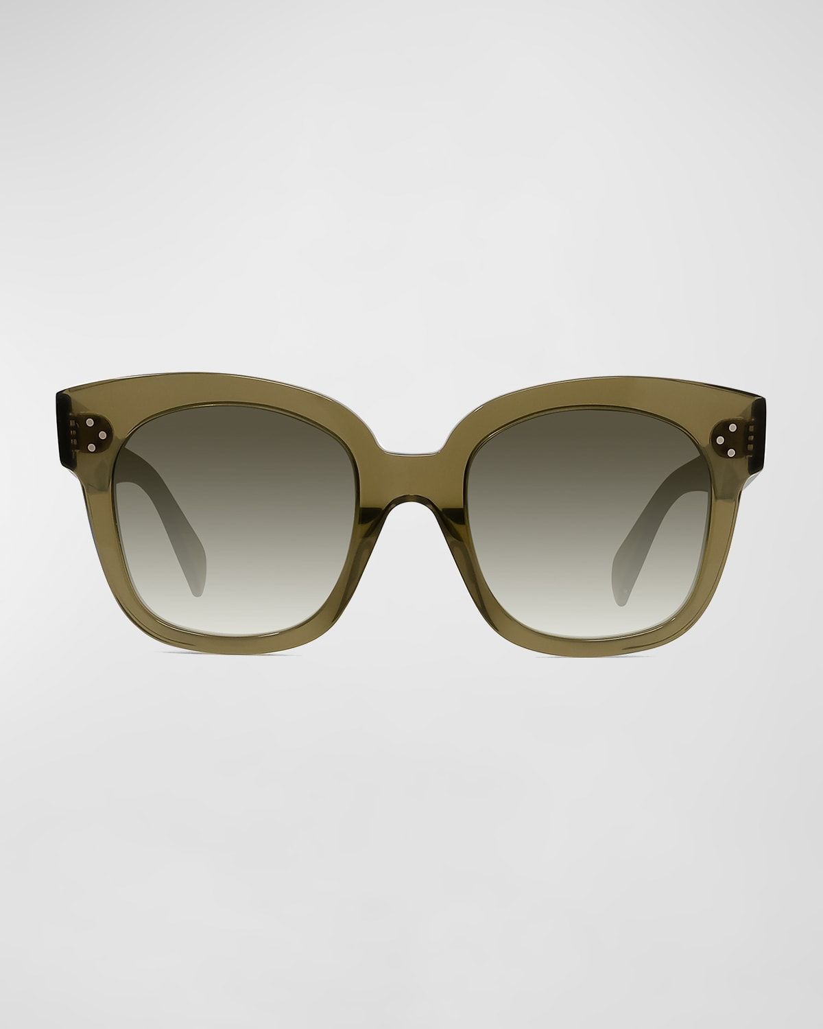 Square Gradient Acetate Sunglasses