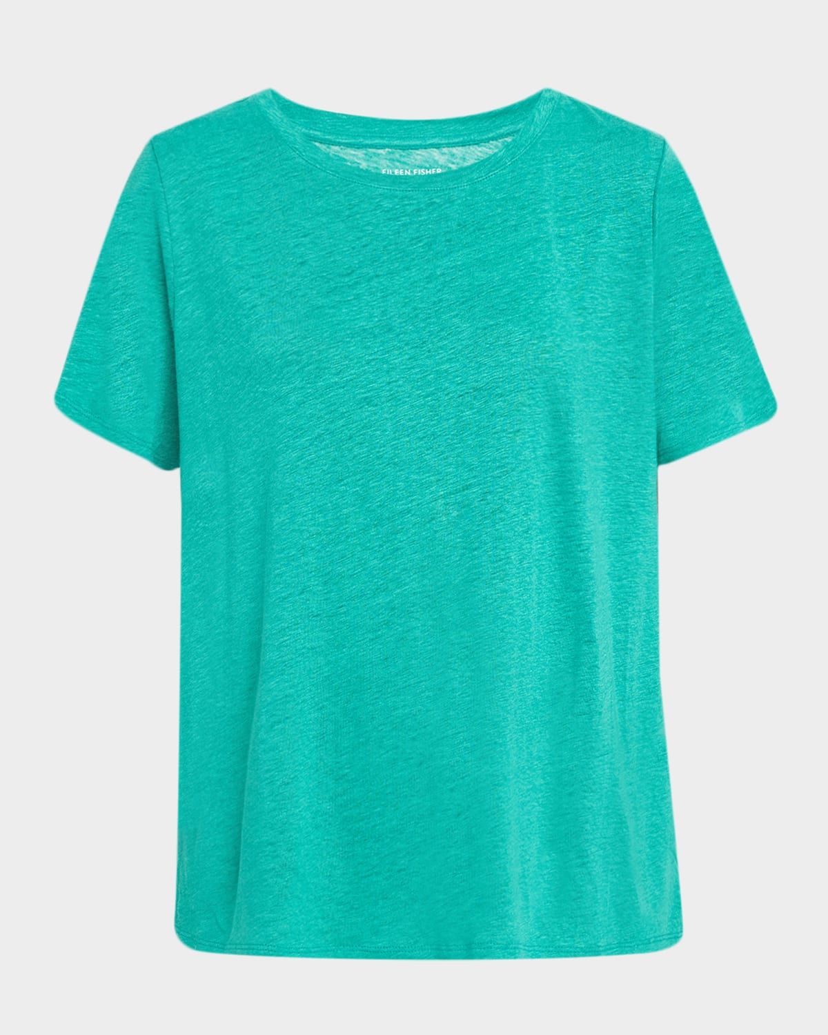 Organic Linen Crewneck Tee