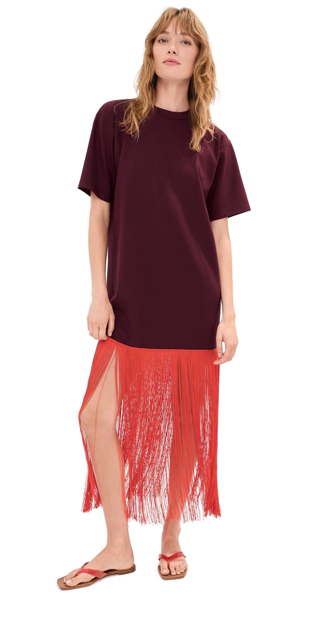 LE BOP Fringe Nico Dress Black M