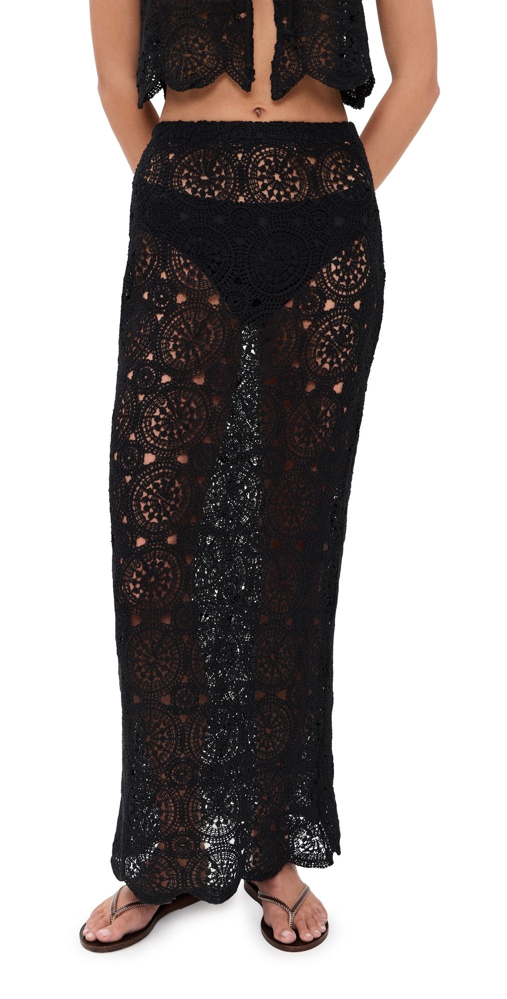 4th & Reckless Laurenne Skirt Black S