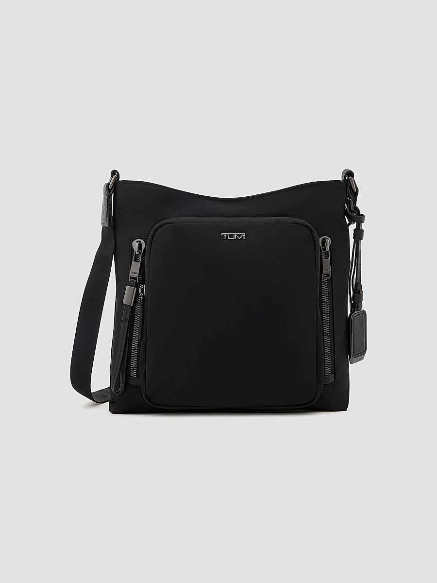 TUMI Men's Voyageur Tyler Crossbody - Black Gunmetal