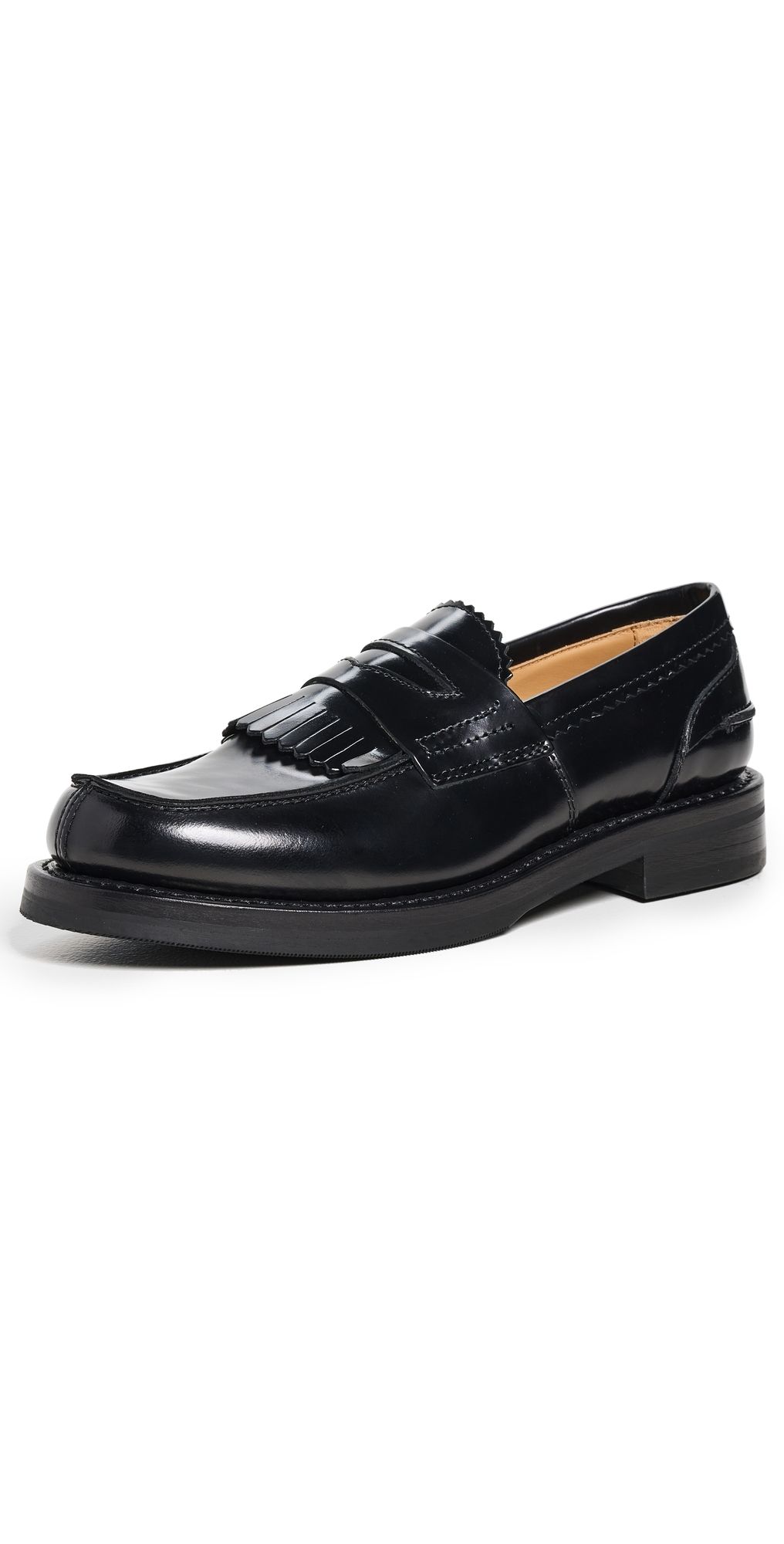 Our Legacy Leather Loafers Black Leather 41