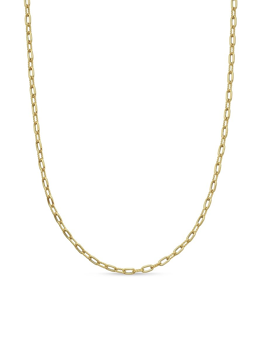Women's DY Madison Chain Necklace in 18K Yellow Gold - Gold - Size 16