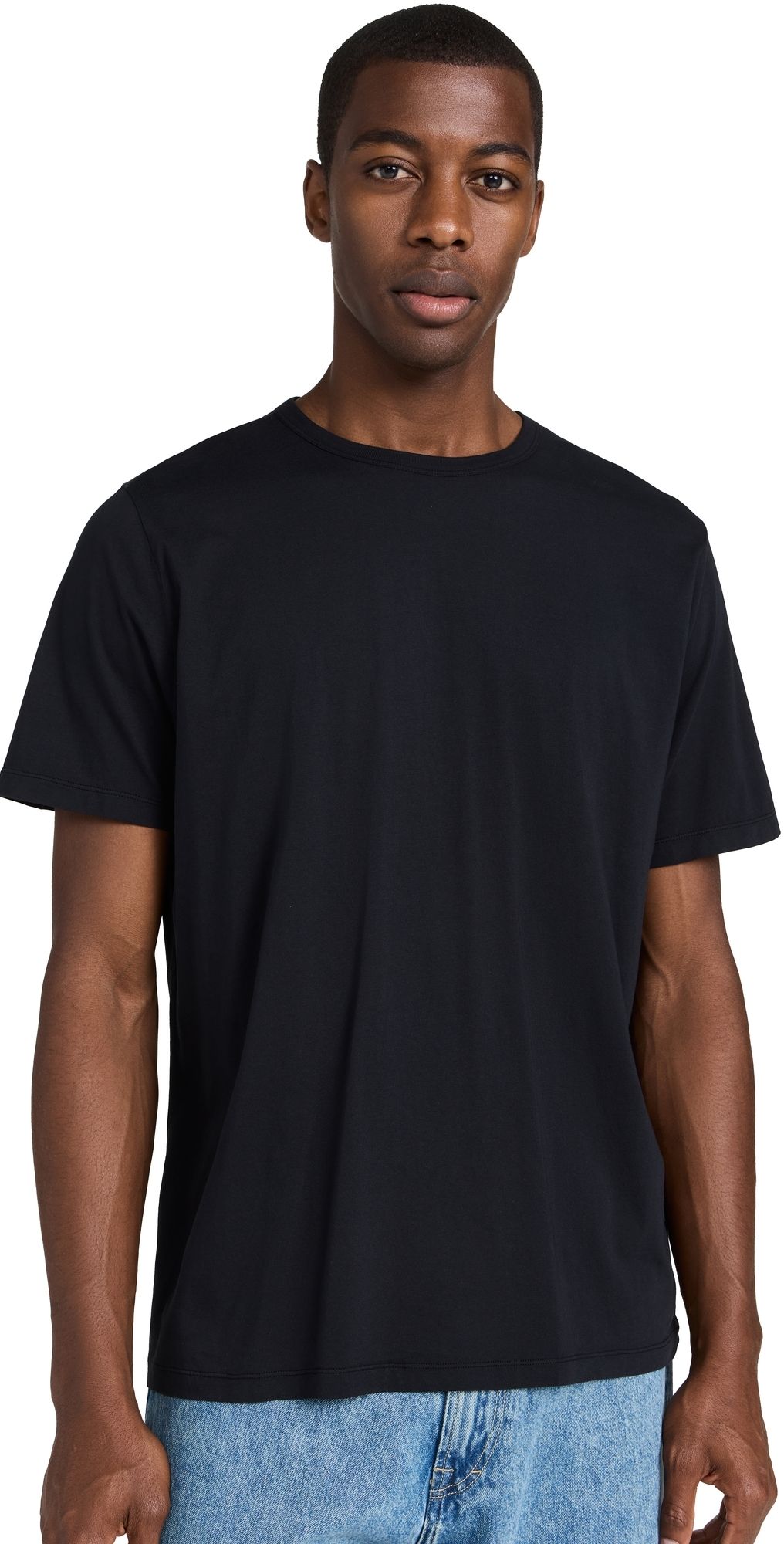 Our Legacy New Box T-Shirt Black Clean Jersey 46