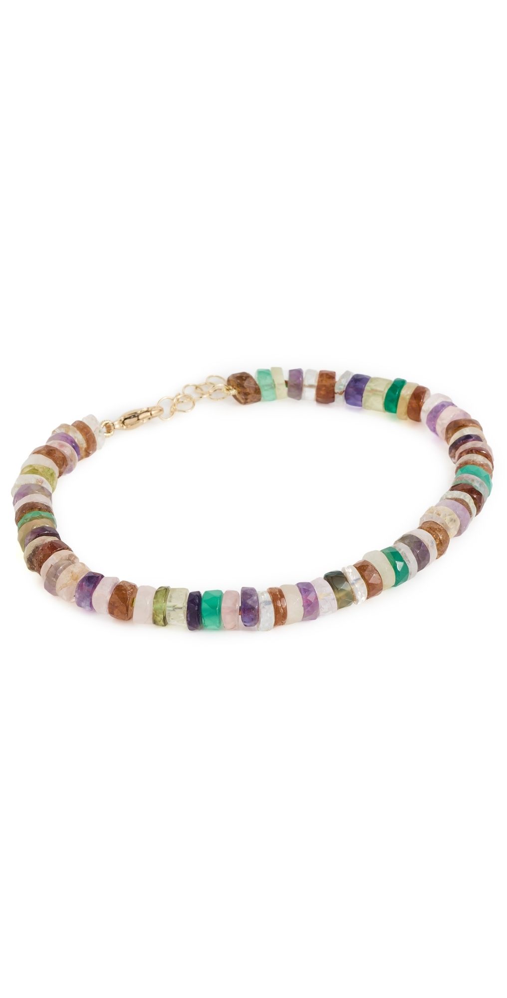 JIA JIA 14k Rainbow Gemstone Bracelet Multicolored One Size