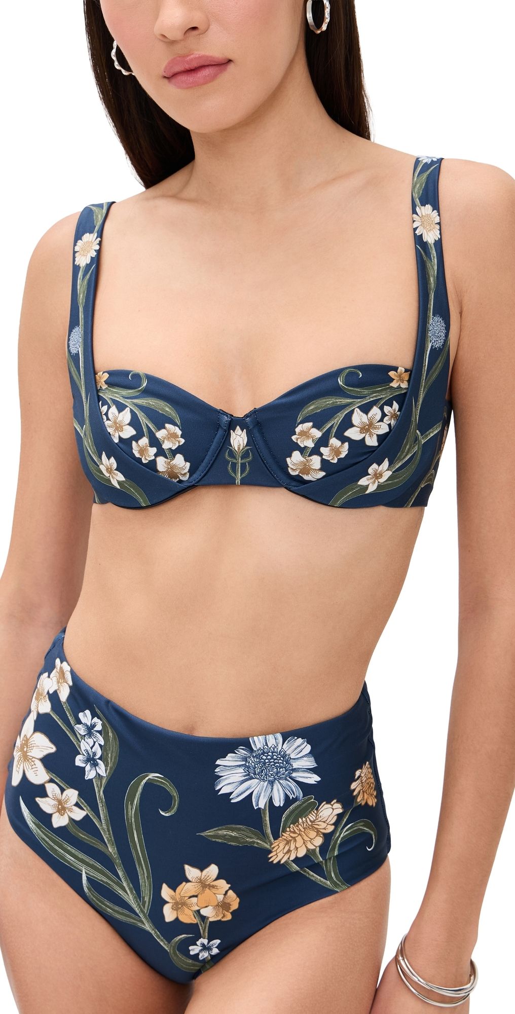 Agua by Agua Bendita Magenta Laguna Bikini Top Multicolor XS