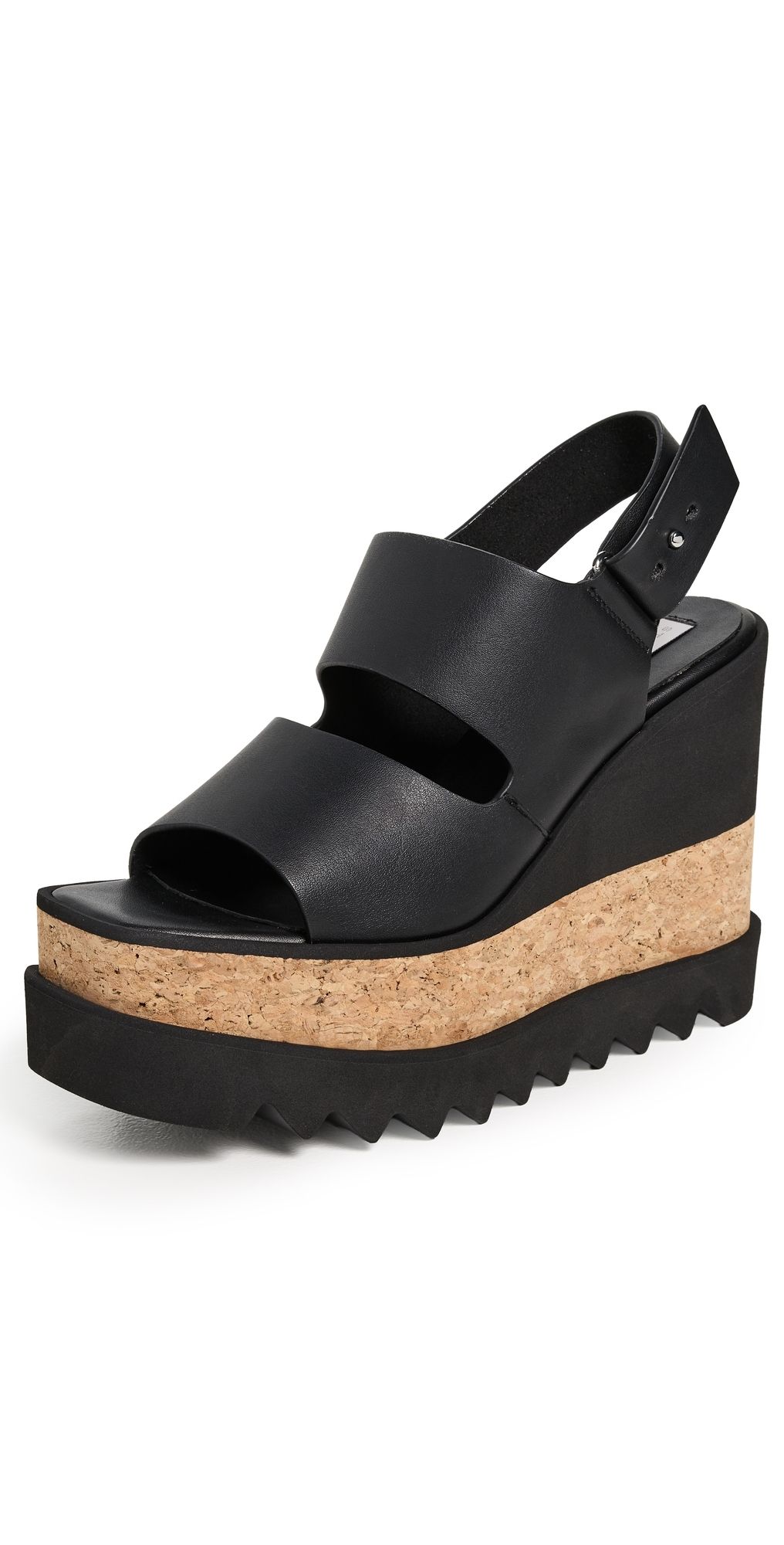 Stella McCartney Sneakelyse Alter Sporty Mat Sandals Black 36