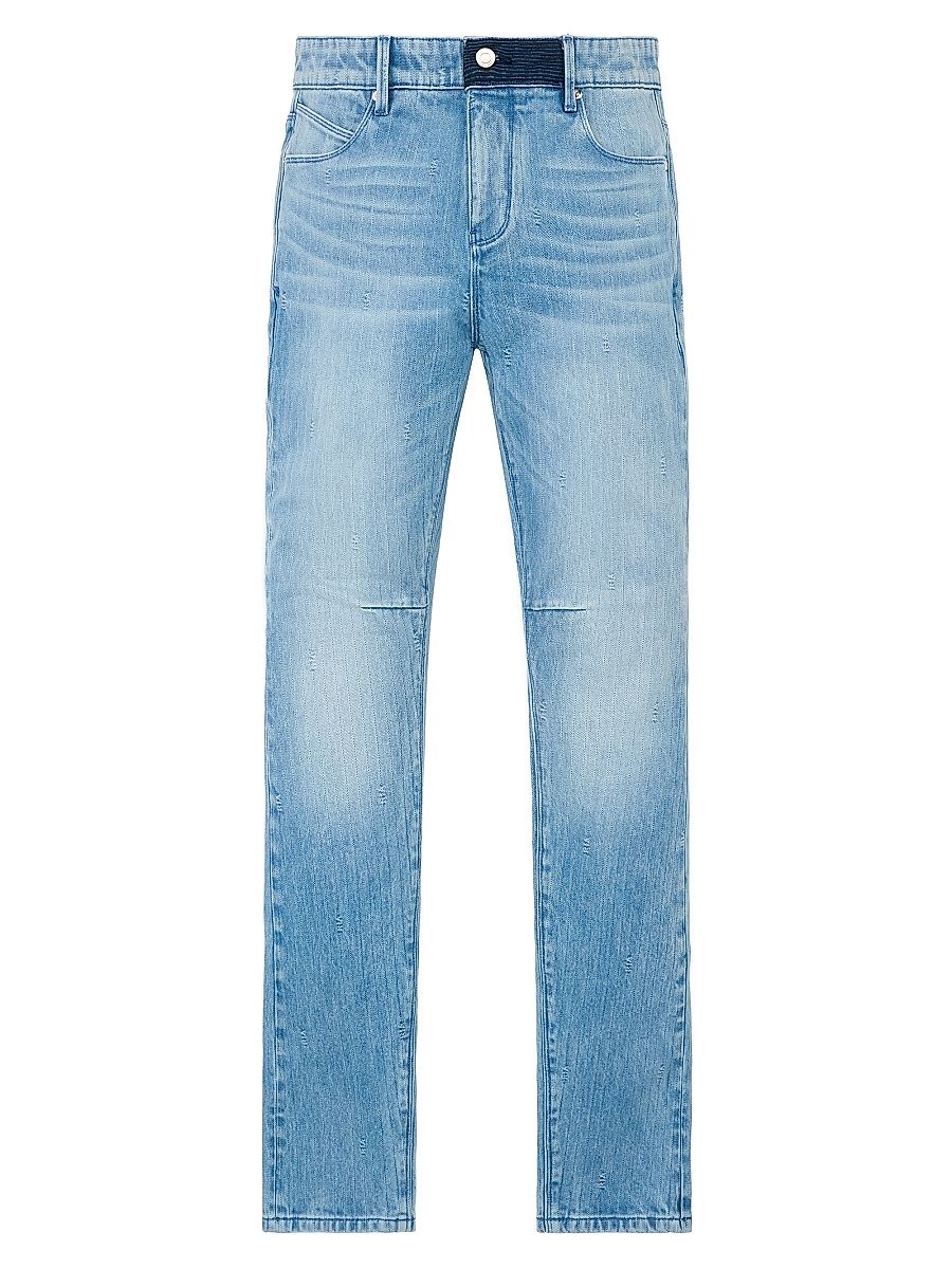 Men's Exodus D-Bryant Faded Skinny Jeans - Blue Pinstripe Rta - Size 38