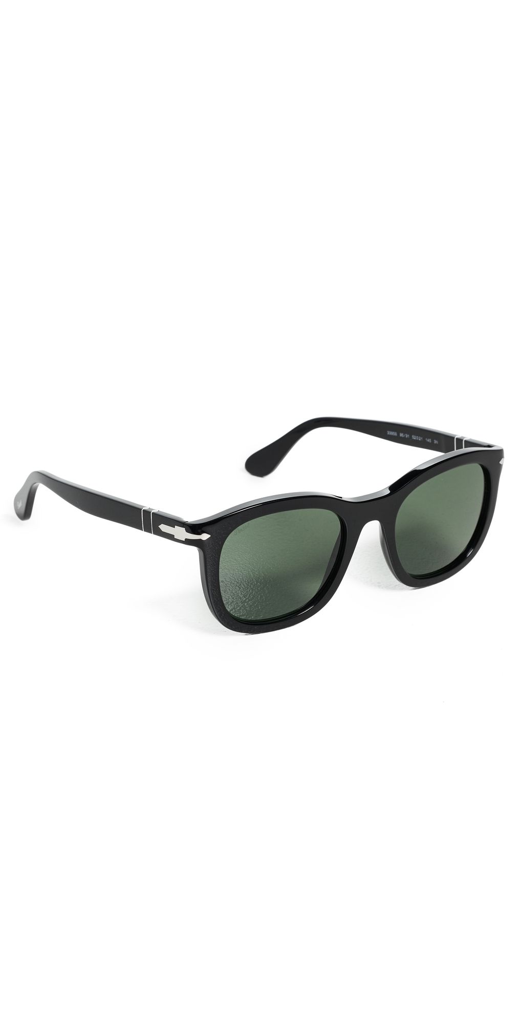 Persol 0PO3395S Sunglasses Black/Green One Size