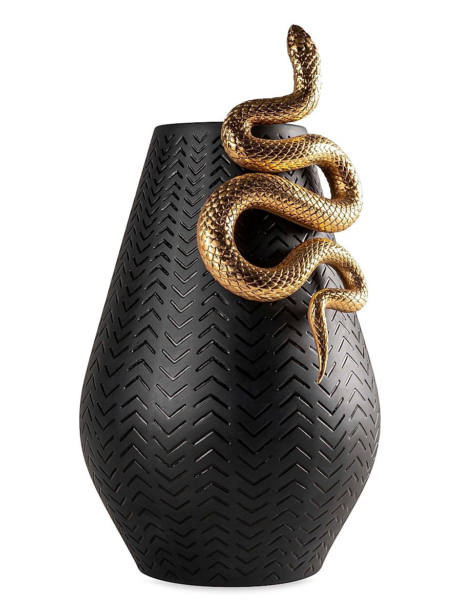 Snakes Porcelain Vase