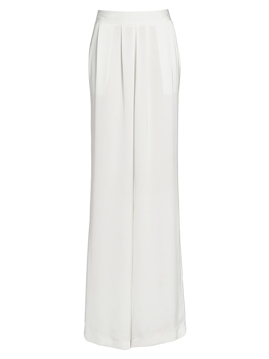 Women's Joss Wide-Leg Pants - Ivory - Size 8