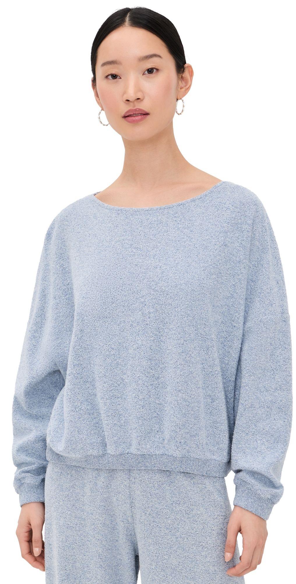 American Vintage Cluway Sweatshirt Antarctique Chine XS/S