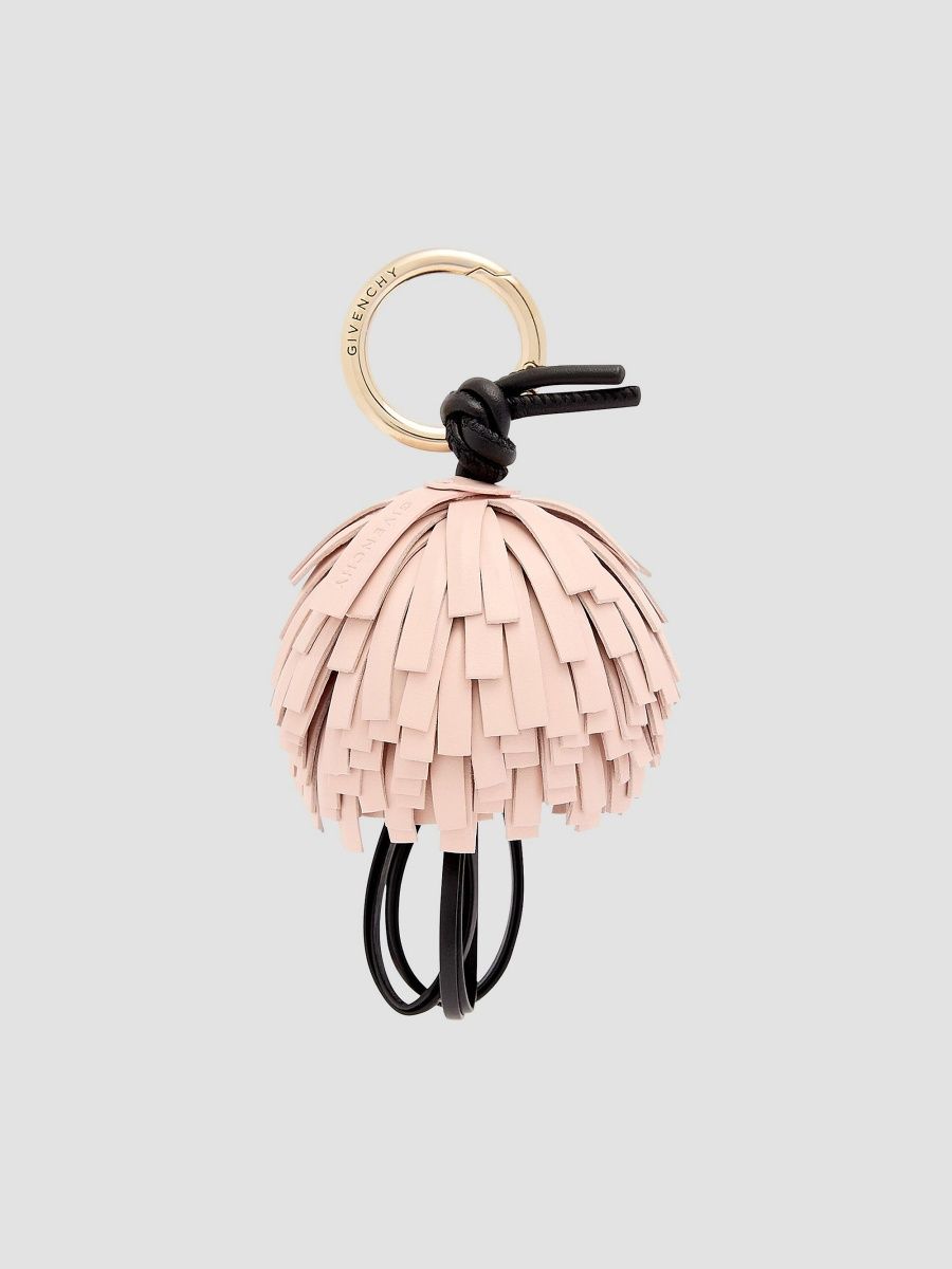Givenchy Women's Bicolor Daisy Charm in Nappa Leather - Black Pink