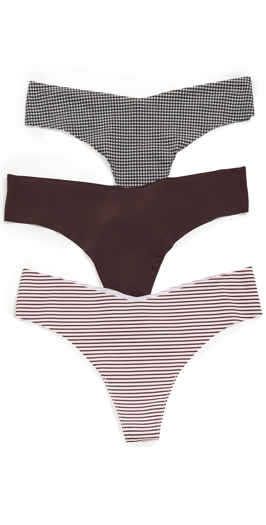 Commando Multicolored Thong 3 Pack Multi M/L