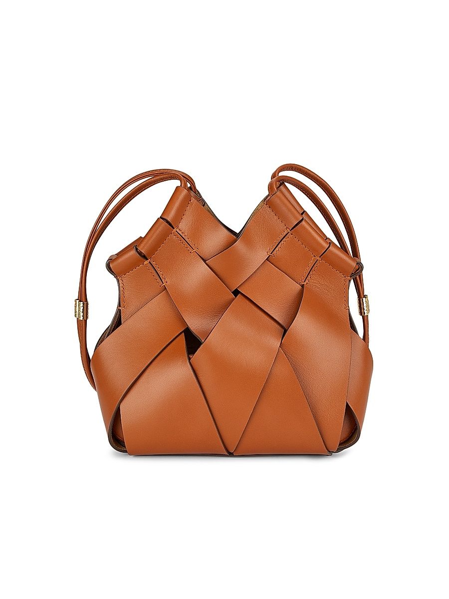 Women's Charlotte Leather Crossbody Bag - Sierra