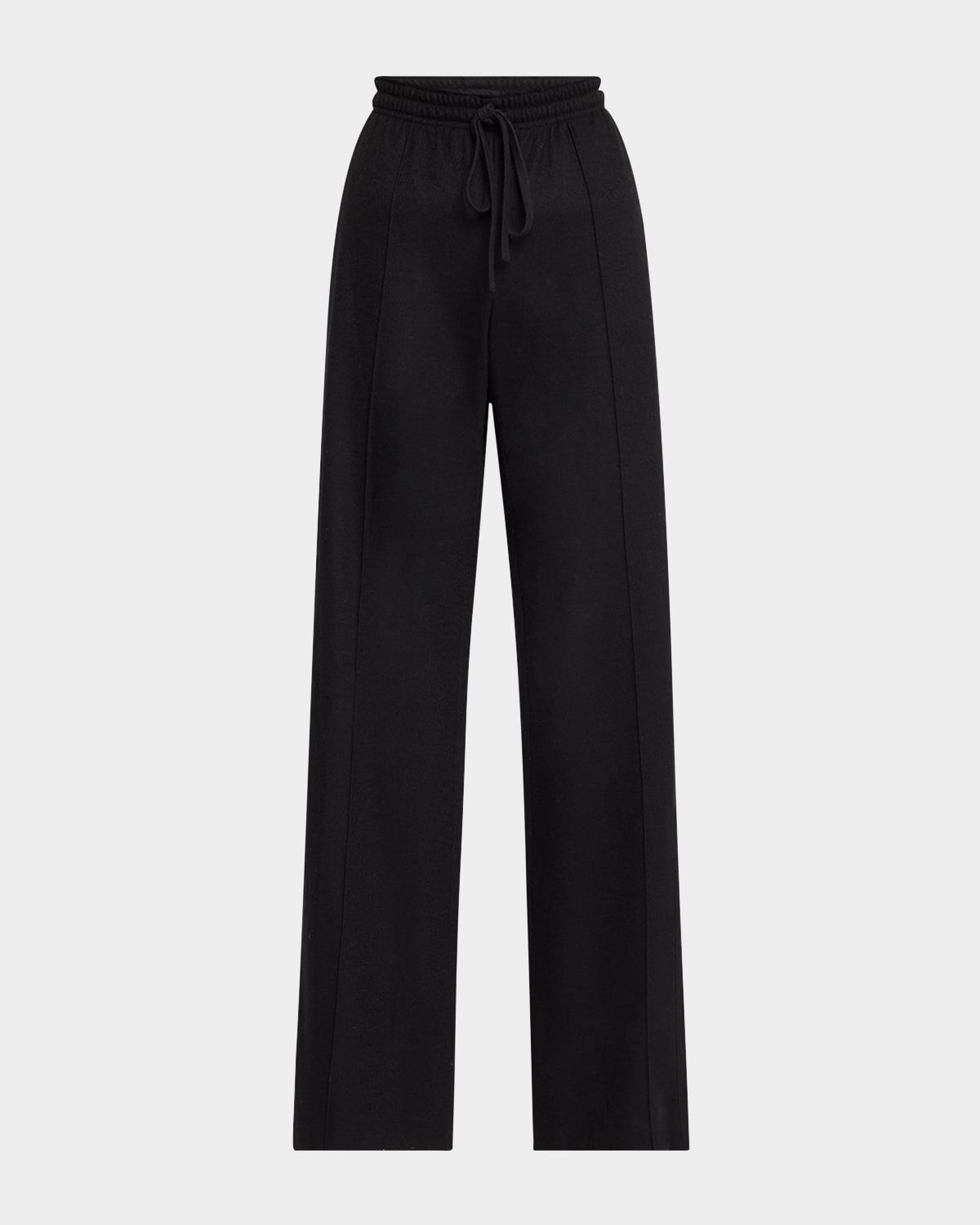 Mid-Rise Drawstring Pull-On Pants
