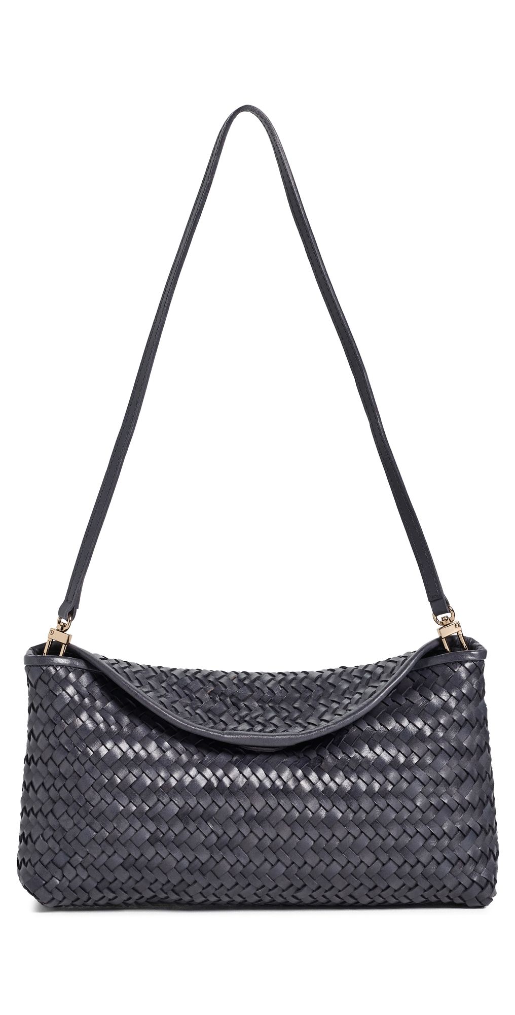 Madewell Woven Lid Top Clutch Nighttime One Size