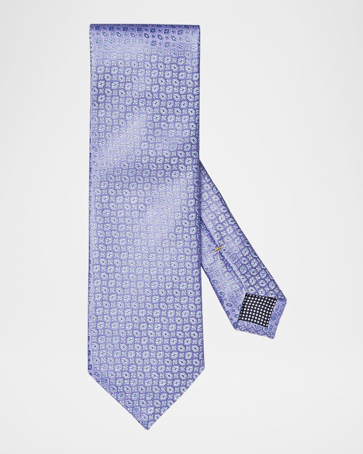 Men & apos;s Geometric Woven Silk Tie