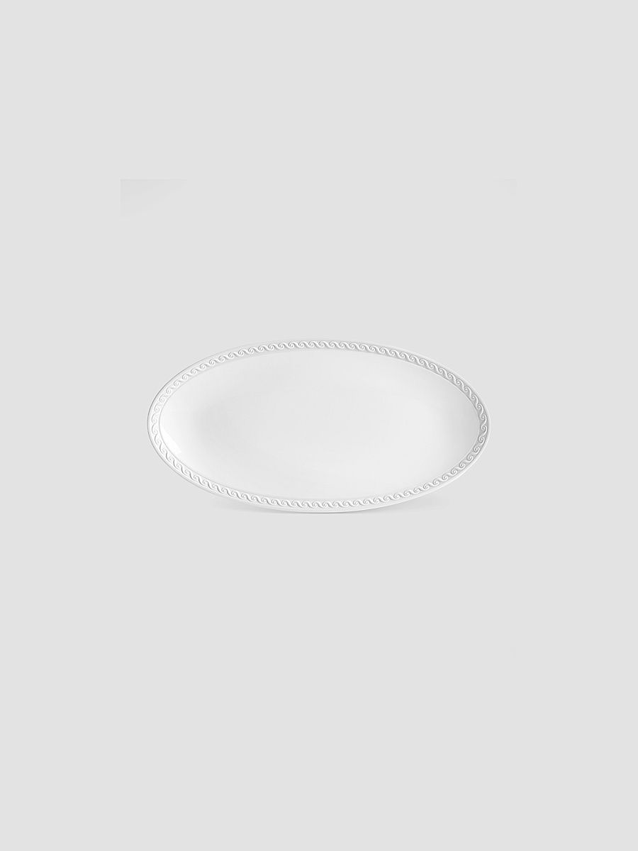 Neptune Oval Platter - White