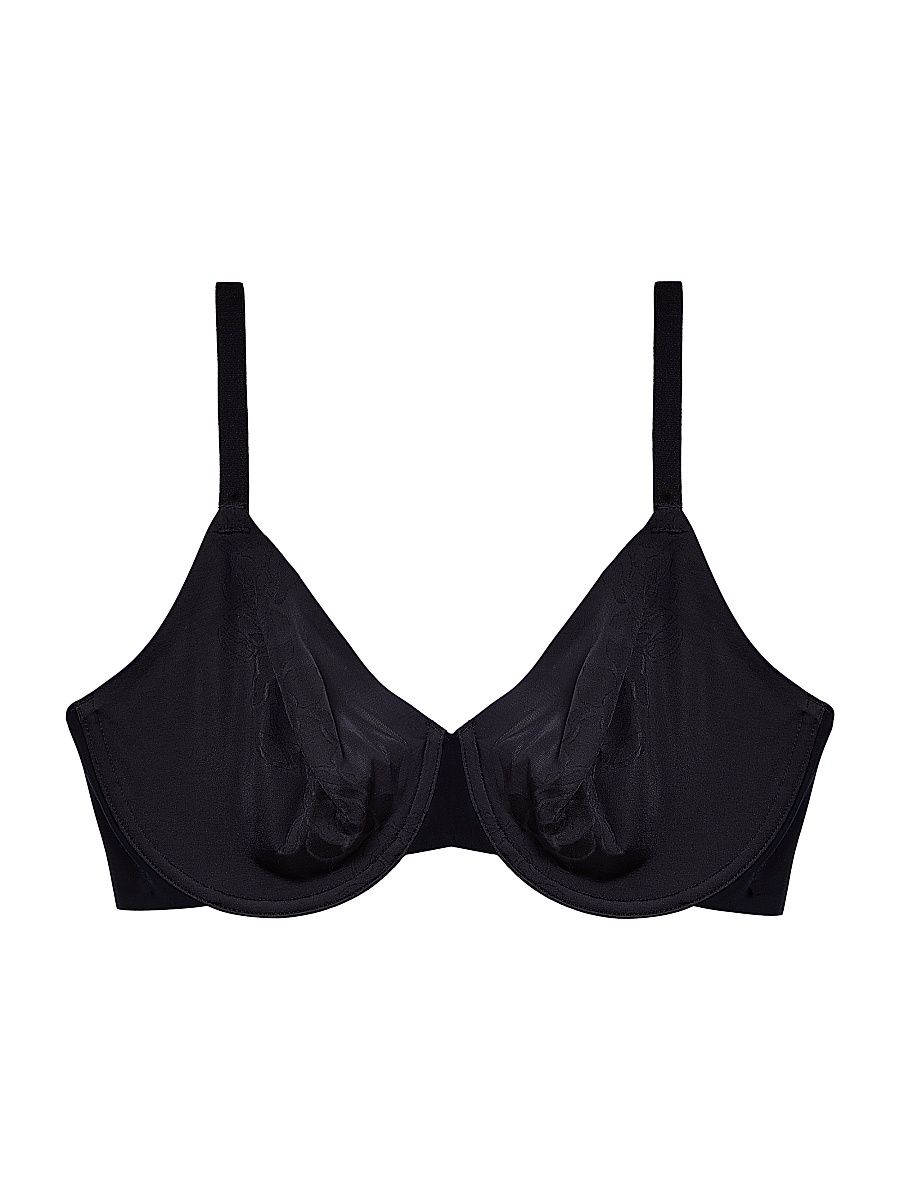 Women's Confidence Boost Underwire Bra - Black - Size 42DDD