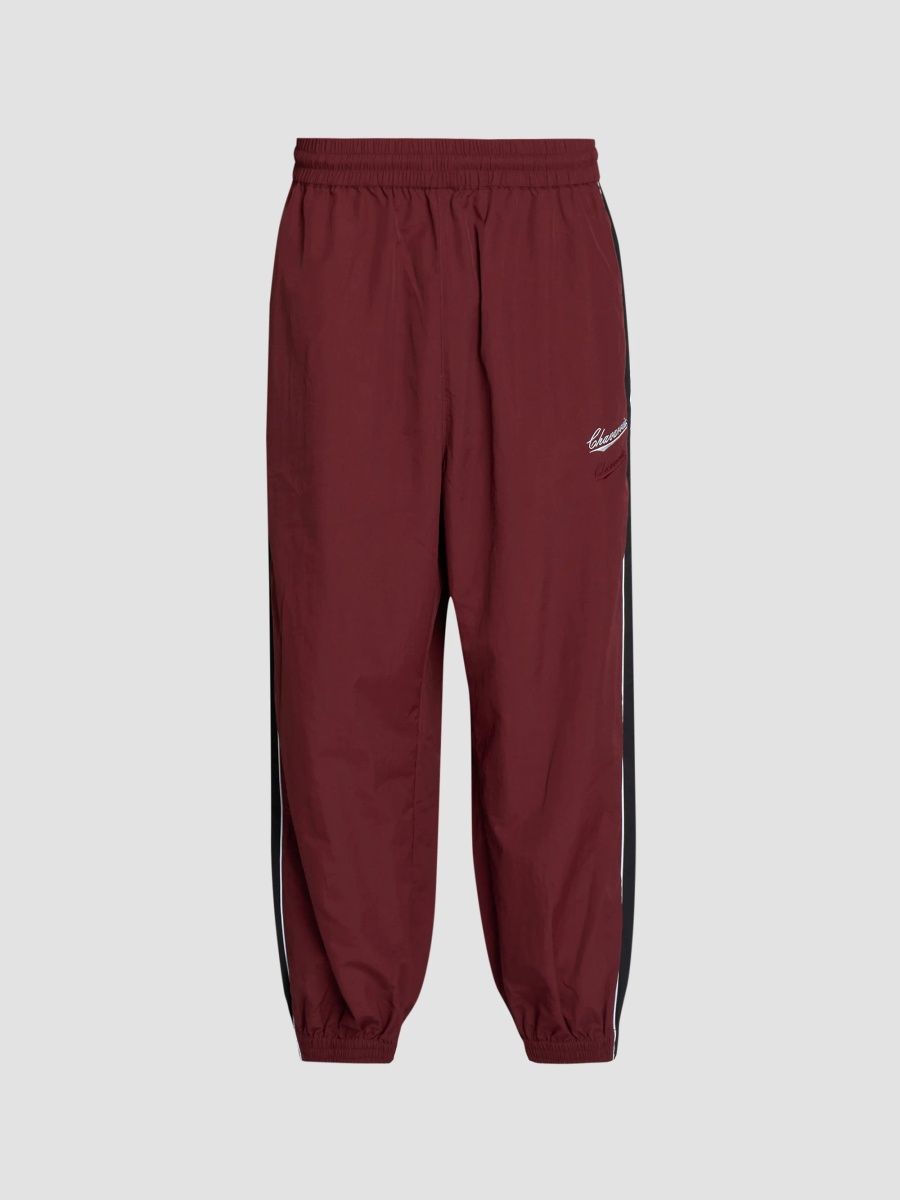 Willy Chavarria Men's Bad Boy Track Pants - Bordeaux - Size XXL