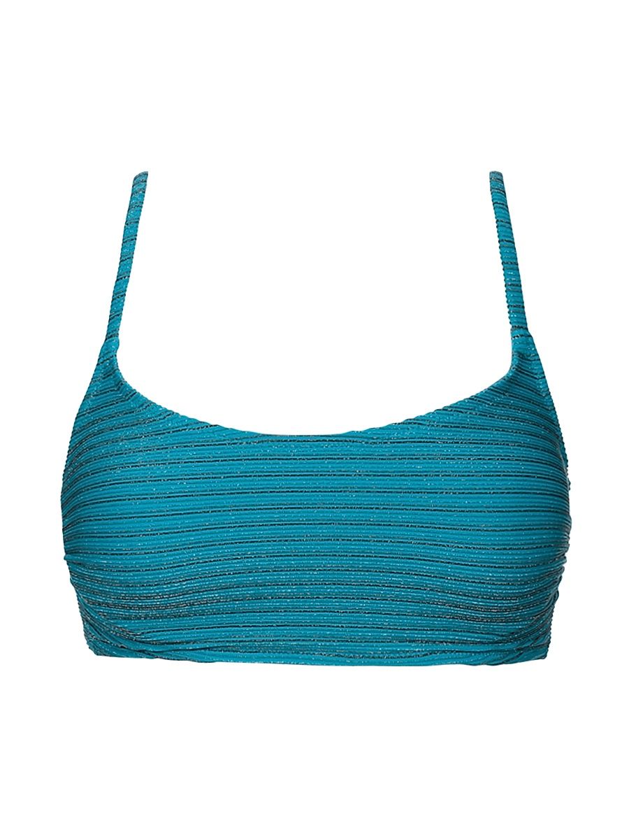 Women's Martini Bikini Top - Green Multi - Size 10