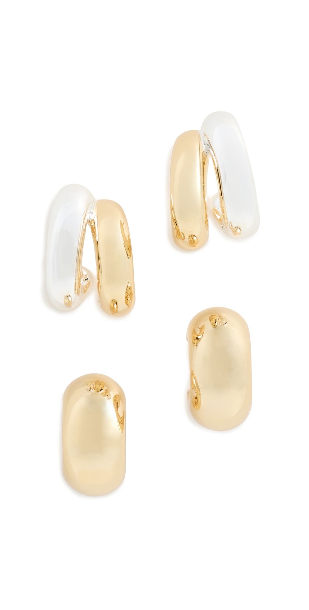 JENNY BIRD Mini Florence & Tome Earrings Bundle Two-Tone One Size