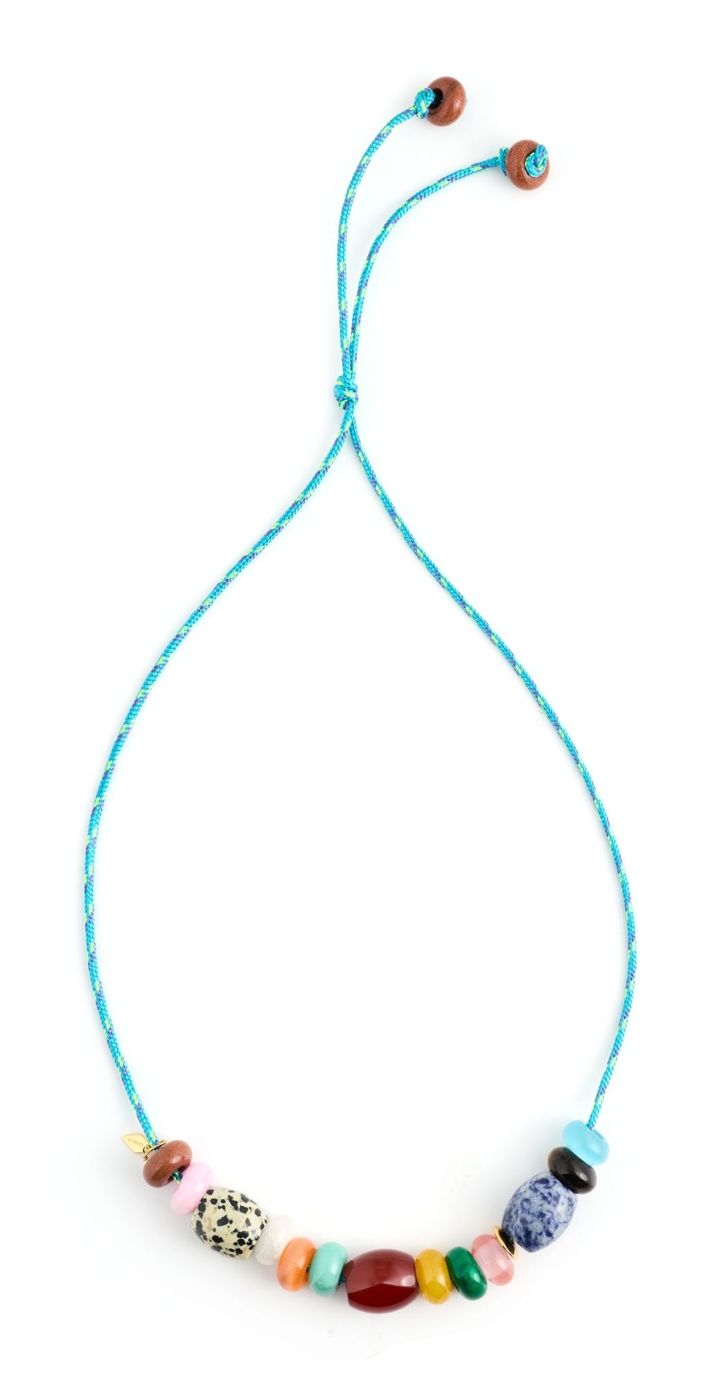 Anni Lu Poolside Necklace Lagoon One Size