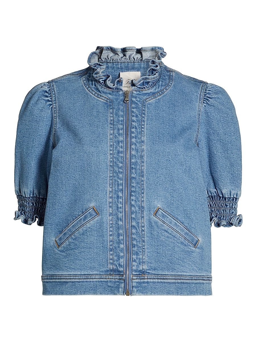Women's Anabella Denim Jacket - Blue Haze - Size XL