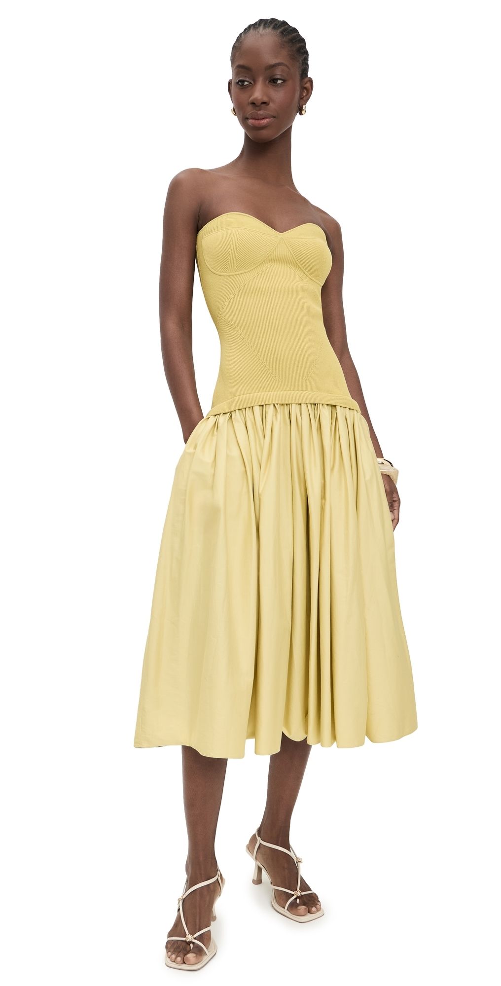 ALEXIS Cannes Dress Pistachio L