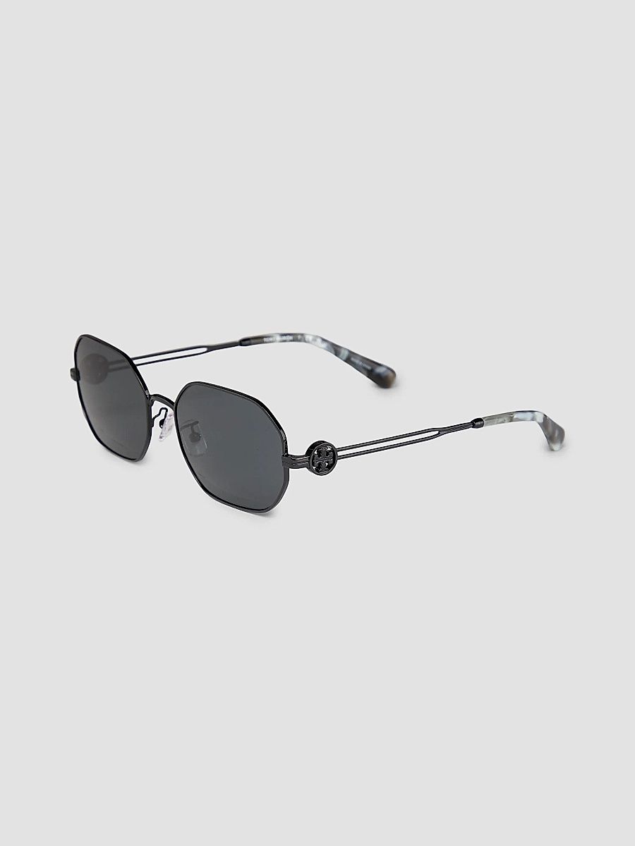 Tory Burch Women's 55MM Sunglasses - Dark Grey Black