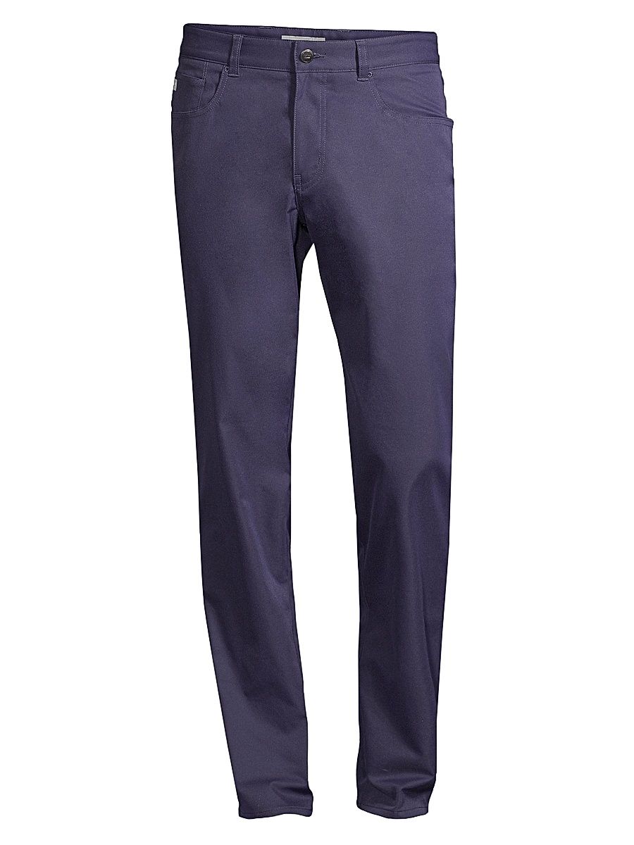 Peter Millar Men's Performance Five-Pocket Pants - Navy - Size 30