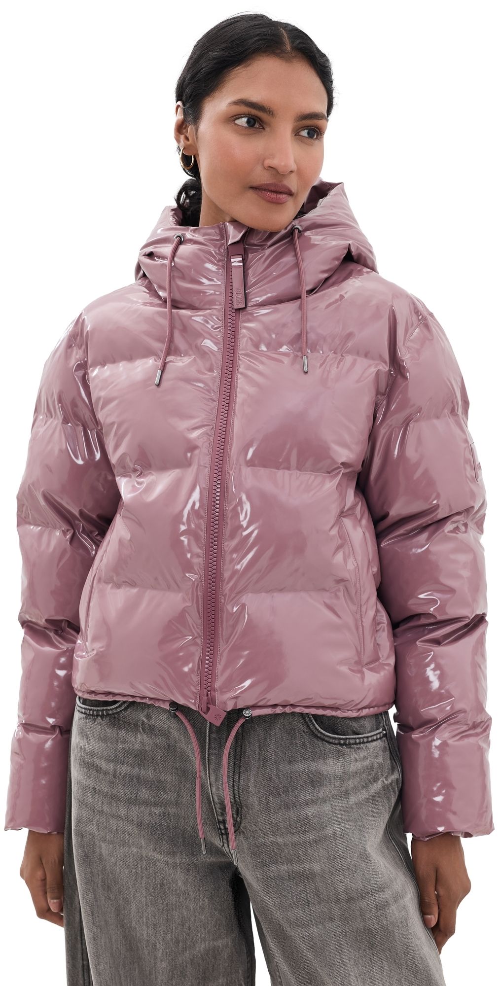 Rains Alta Short Puffer Jacket Tempt M