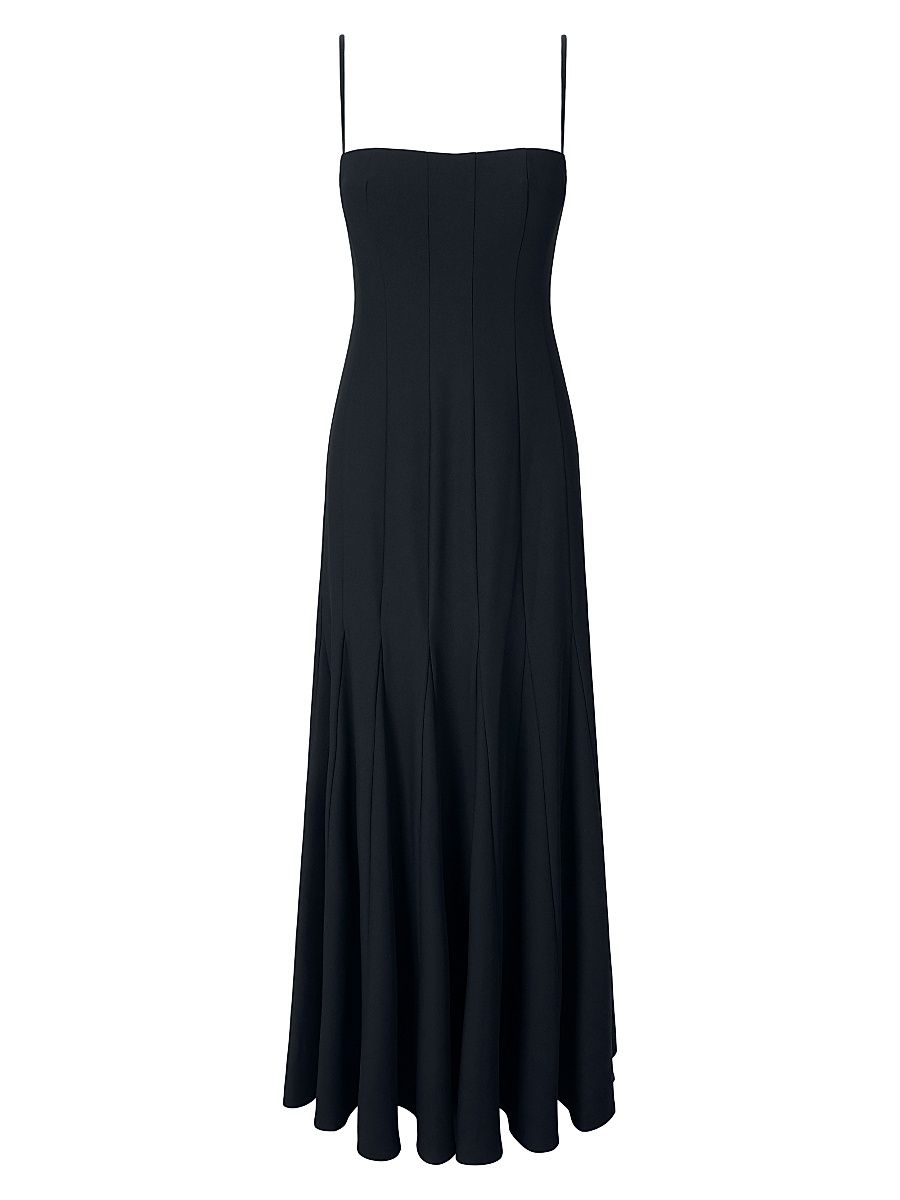 Women's Rila Panelled Maxi Dress - Black - Size 14