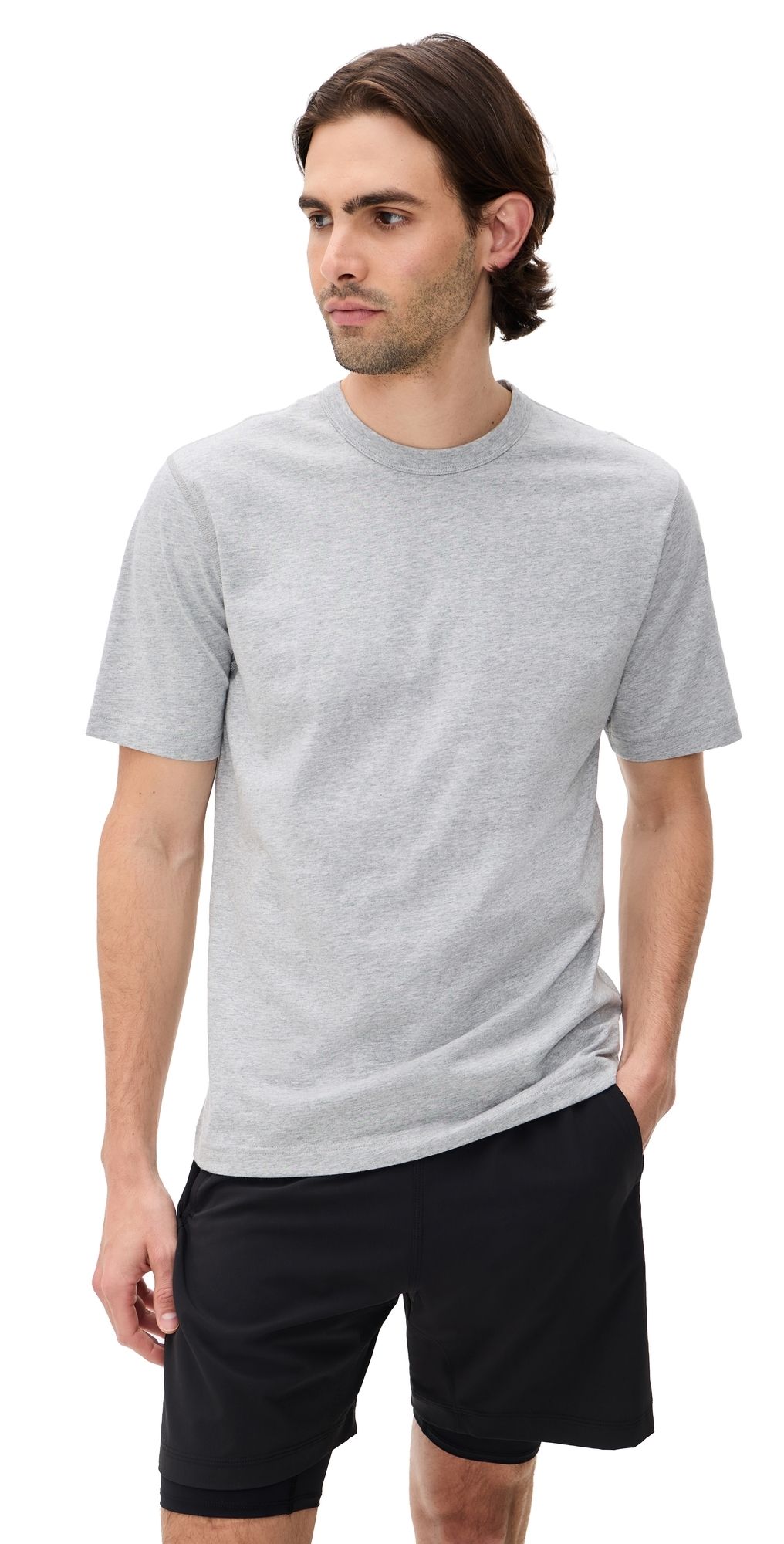 Reigning Champ Lightweight Jersey Standard T-Shirt Hgrey L