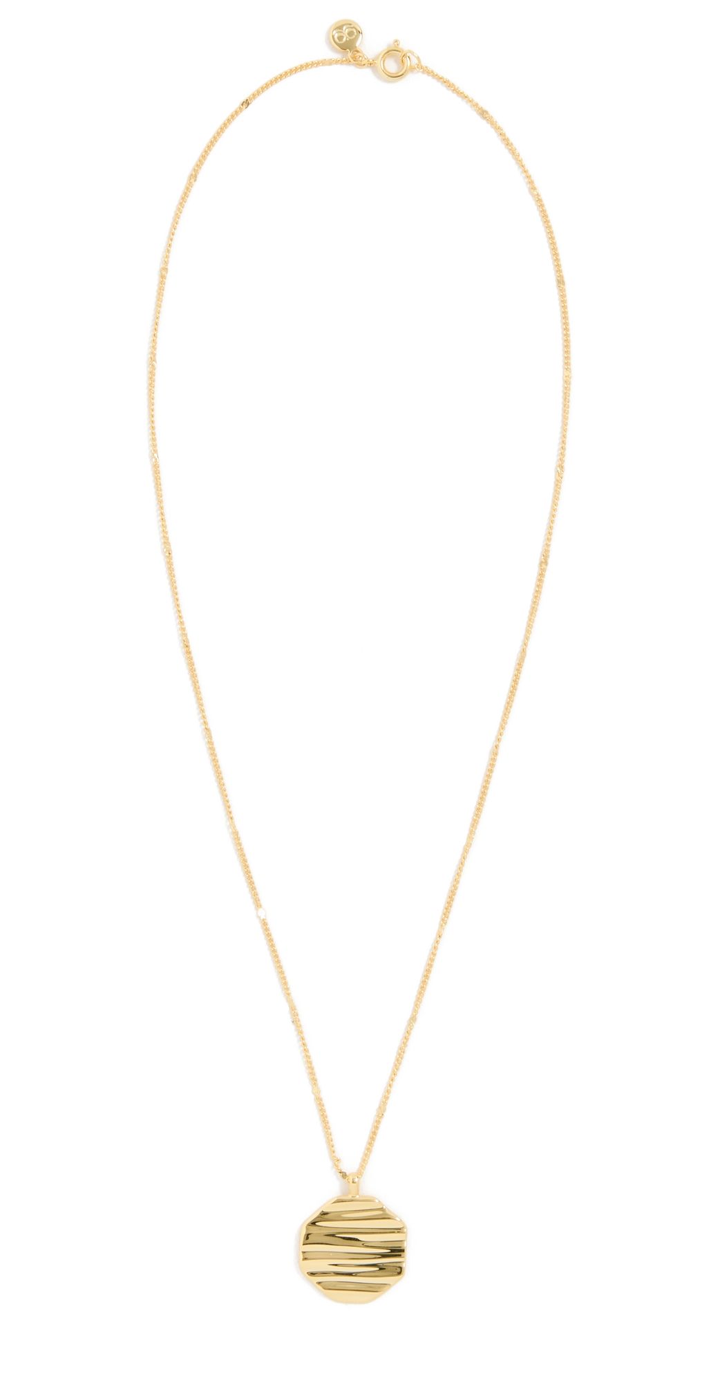 Gorjana Sunset Necklace Gold One Size
