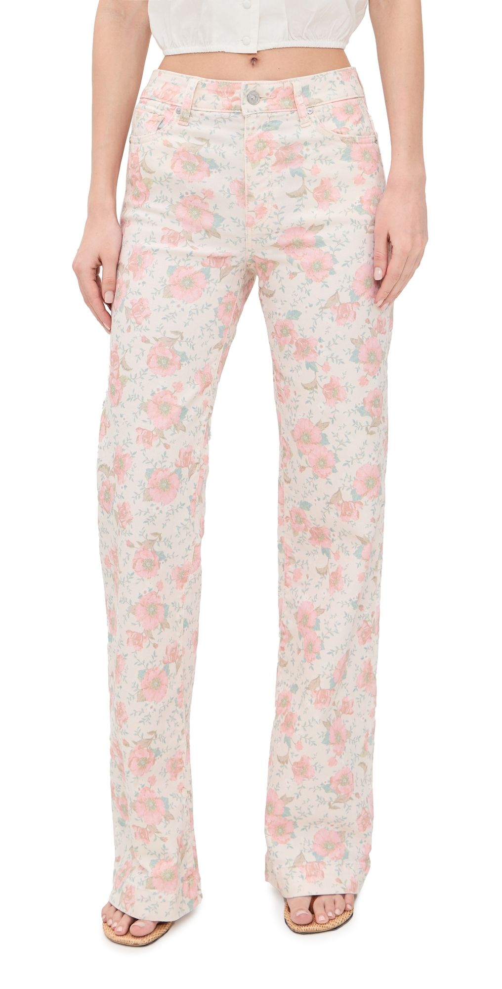 PAIGE Leenah Jeans Bouquet 26