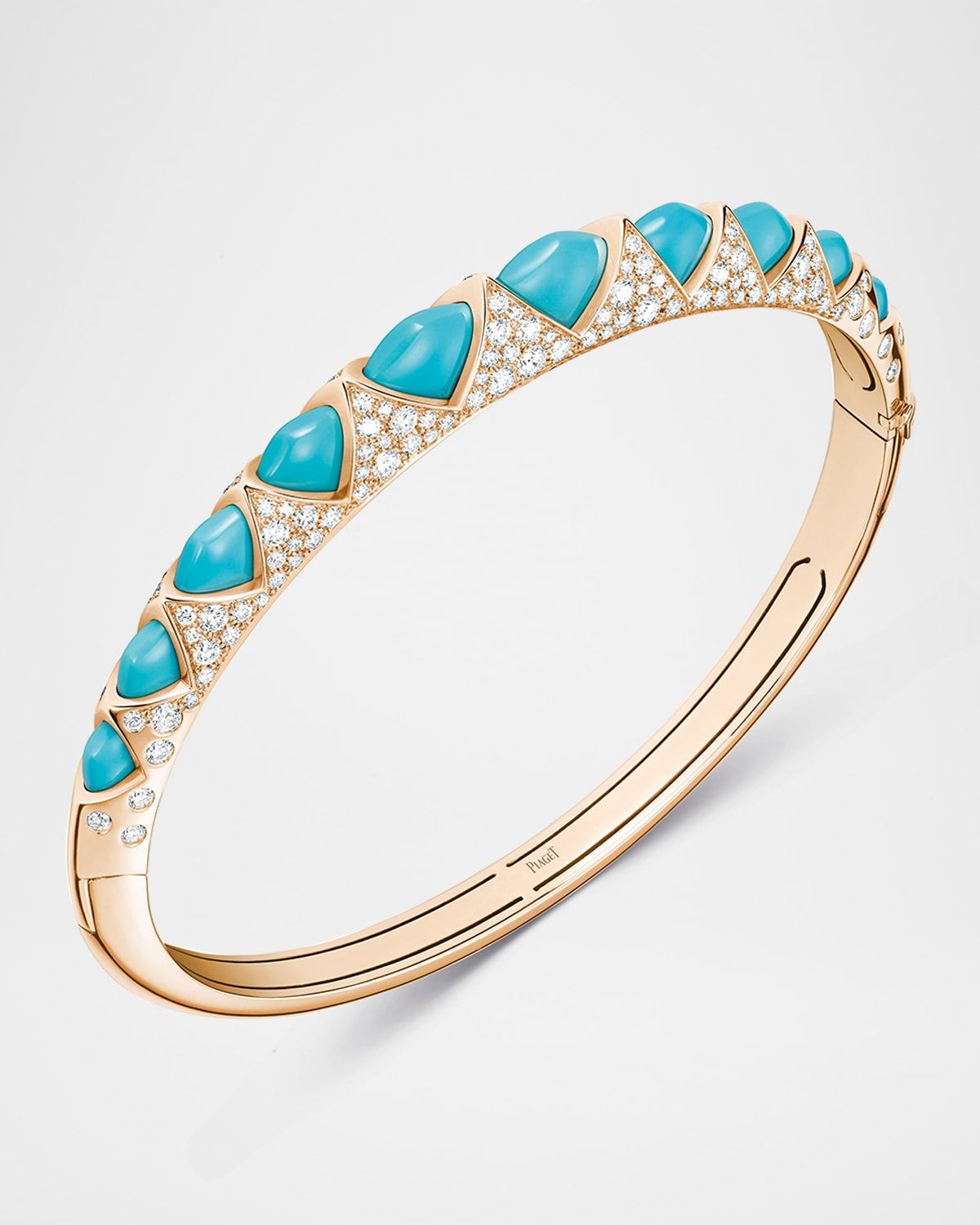 18K Rose Gold Piaget Sunlight Bracelet, Size 16cm