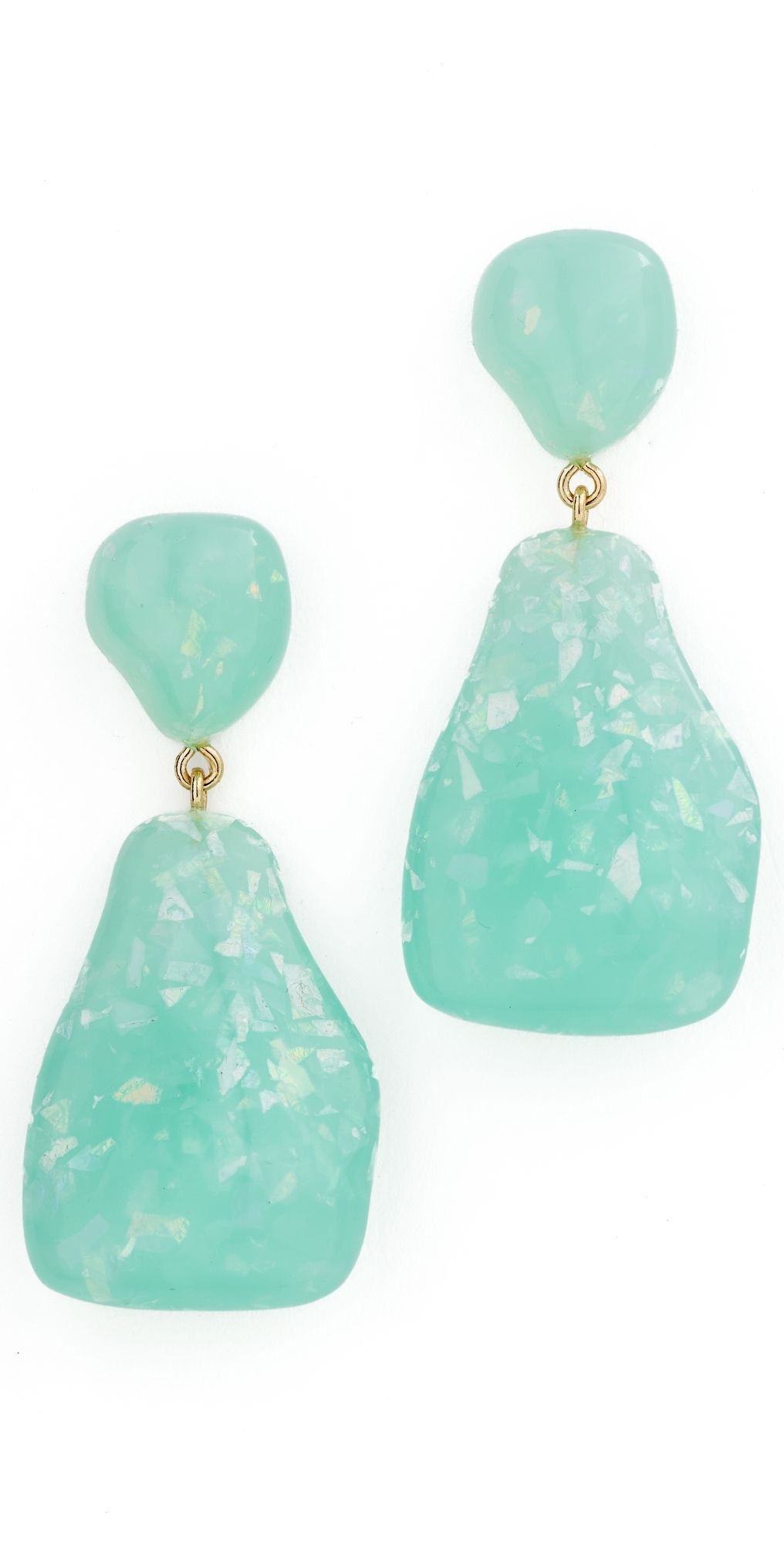Lele Sadoughi Wilma Earrings Ocean Spray One Size