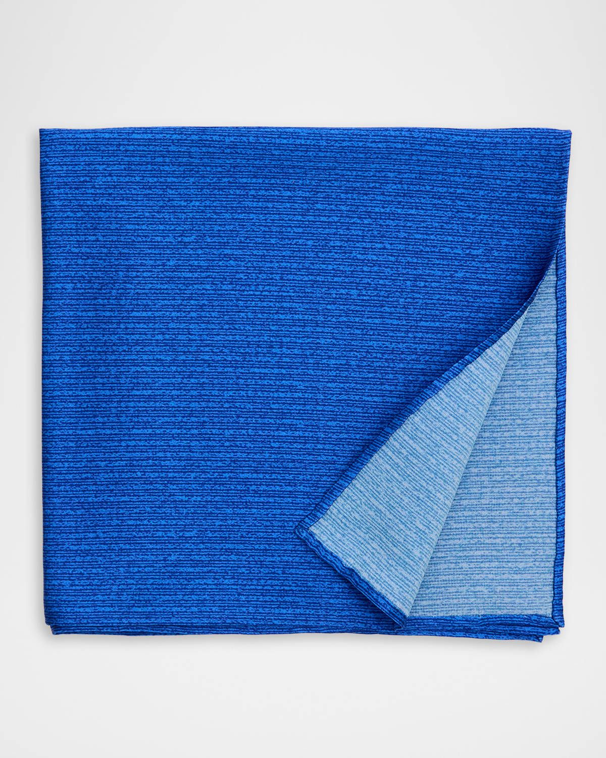 Men & apos;s Tonal Line Silk Pocket Square
