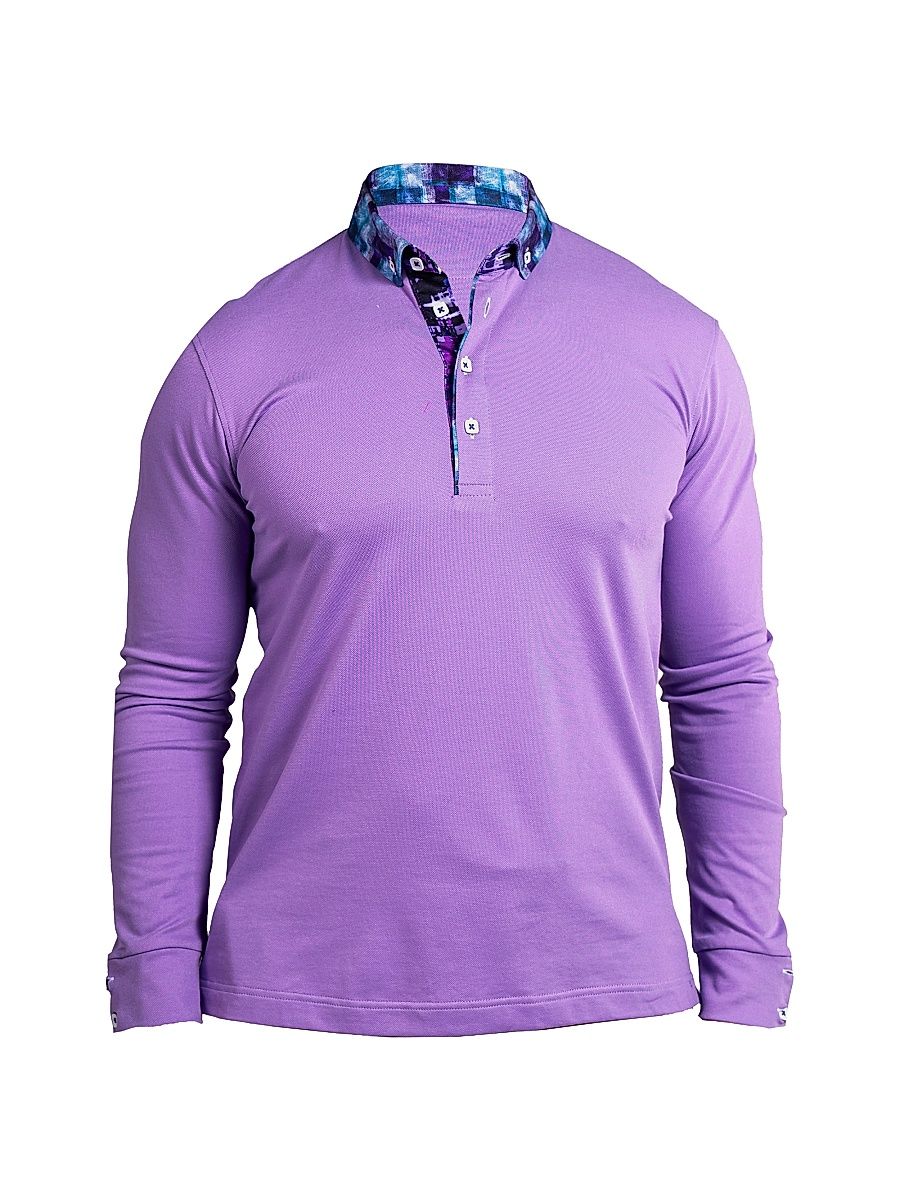 Men's Newton Ascension Polo Shirt - Purple - Size XXXXL