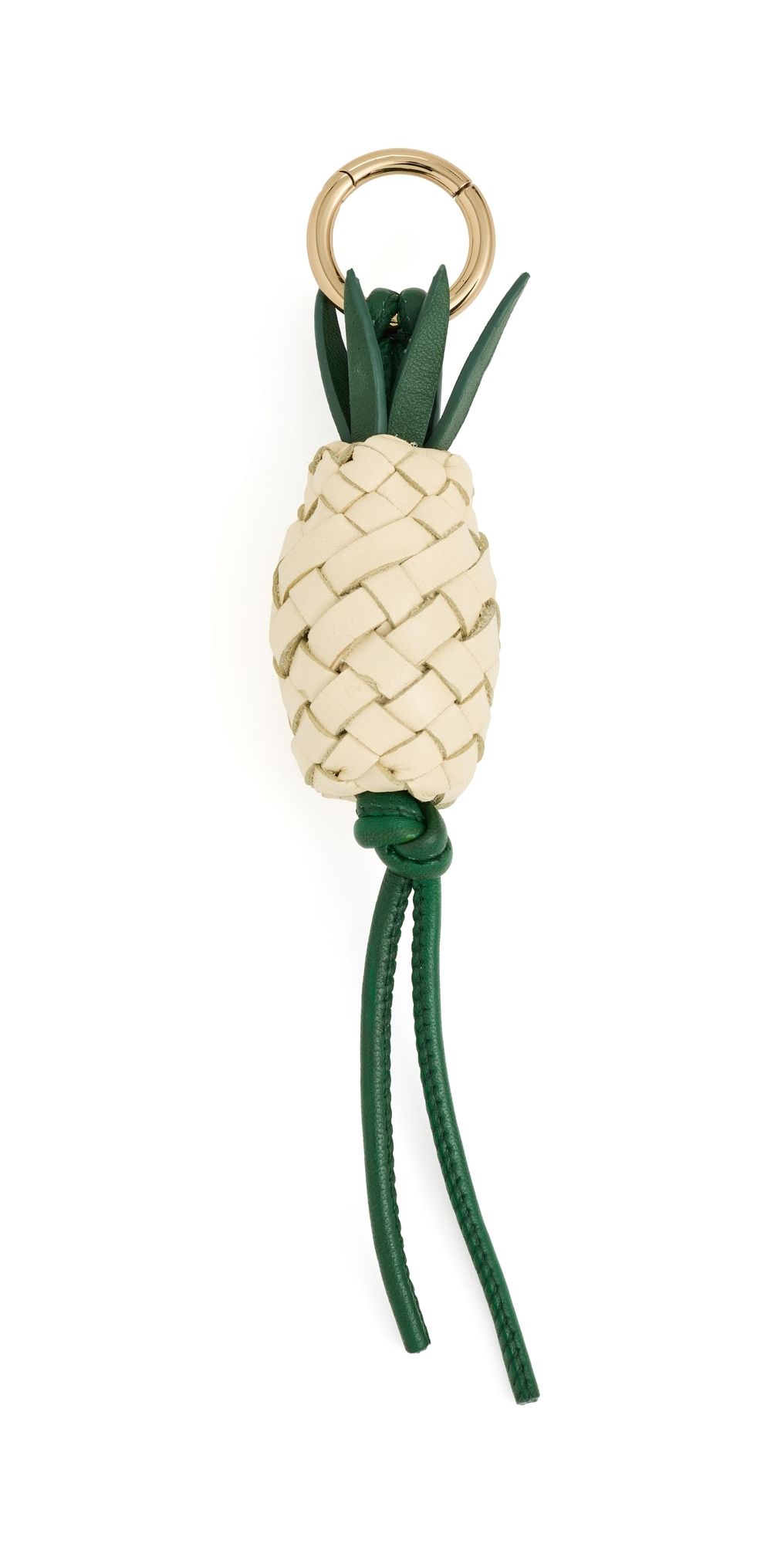 Madewell Pineapple Leather Charm Pale Pineapple Multi One Size