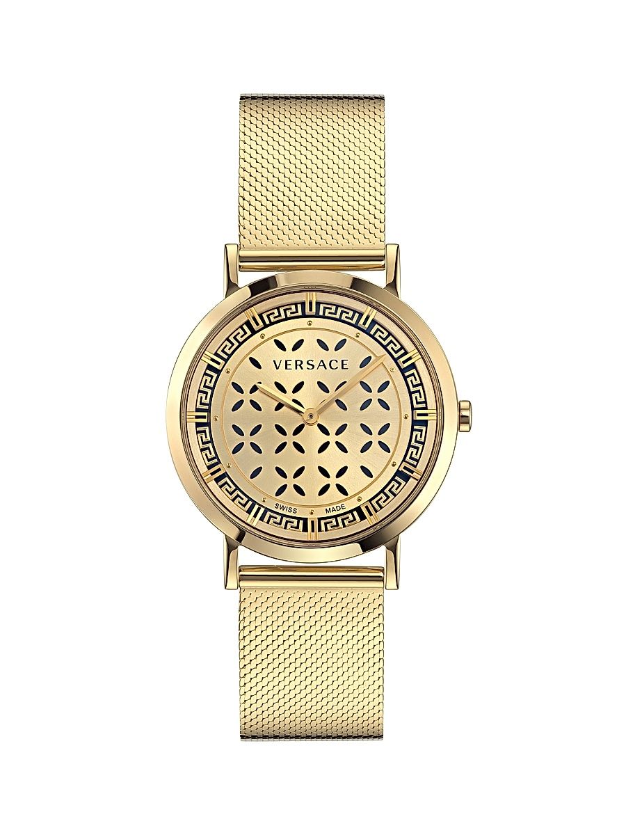 Men's Versace New Generation IP Yellow Gold Stainless Steel Bracelet Watch/36MM - Yellow Gold