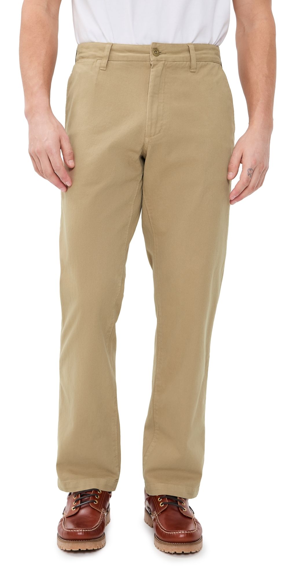 Taylor Stitch The Straight Foundation Pants Organic Khaki 33