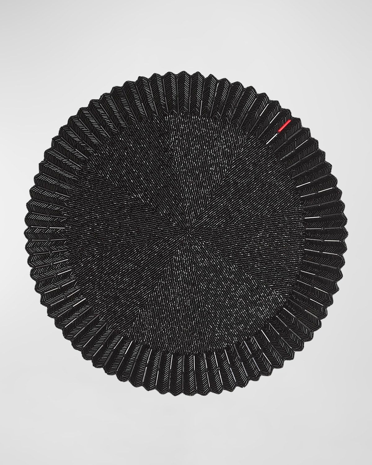 Etoile Black Placemats, Set of 2