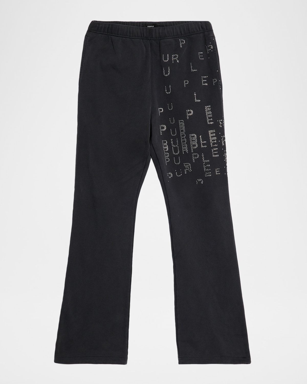 Men & apos;s Crystal Sequence Fleece Sweatpants